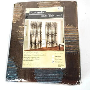 Orlando Curtain Back Tab  Panel Woven 96 in